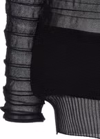 Black Polyester Sweatshirt 4
