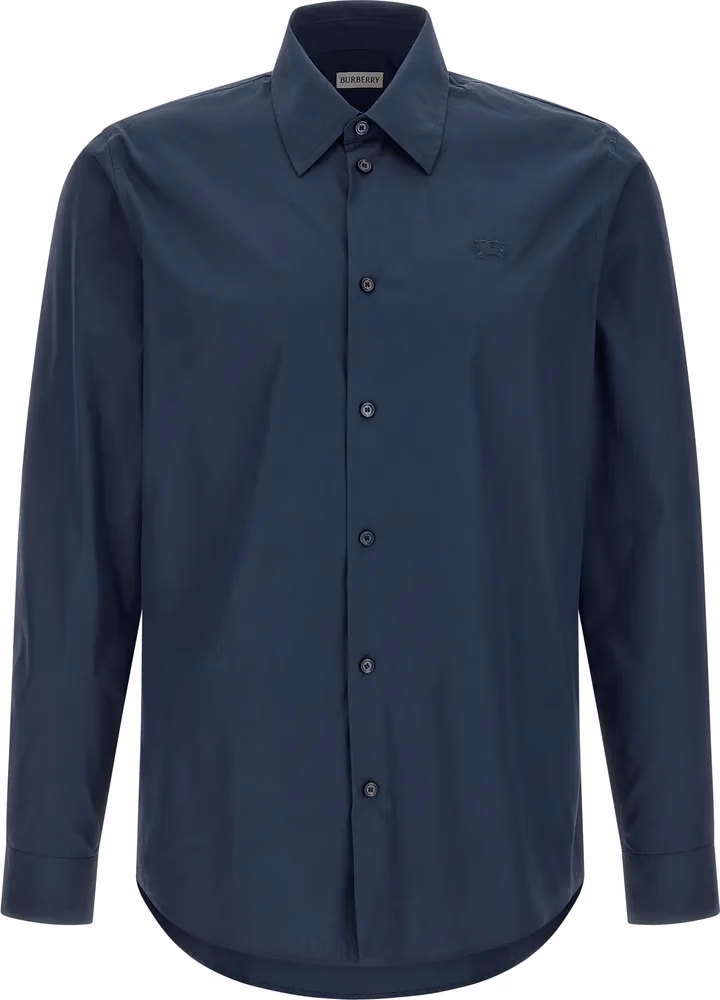 Blue Cotton Blouse