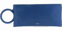 Blue Lambskin Clutch Bag 1