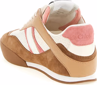 Multicolor Polyester Athletic Sneakers 3