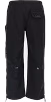 Black Polyamide Athletic Pants 2