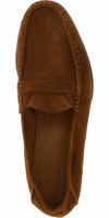 Brown Suede Leather Slip-On Loafers 4