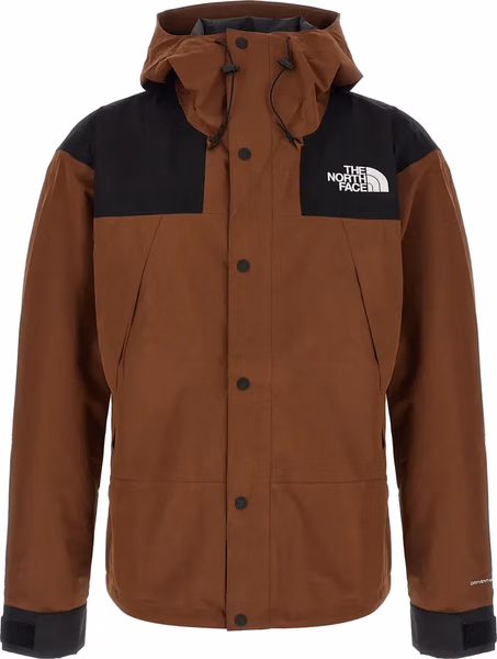 Brown Polyester Shell Jacket