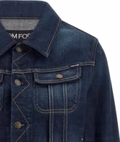 Blue Cotton Denim Jacket 3