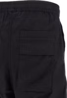 Black Cotton Casual Pants 4