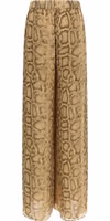 Beige Polyester Pants 2