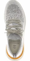 Gray Cotton Athletic Sneakers 4