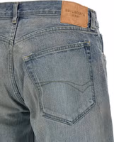 Blue Cotton Relaxed Fit Jeans 4