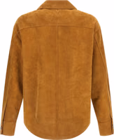 Brown Lamb Leather Leather Jacket 2