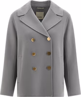 Gray Virgin Wool Blazer 1