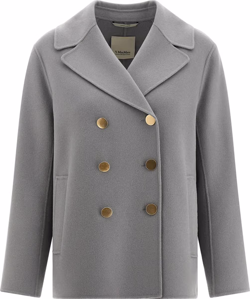 Gray Virgin Wool Blazer