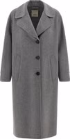 Gray Virgin Wool Coat 1