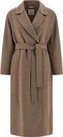 Brown Virgin Wool Coat 1