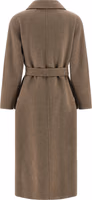 Brown Virgin Wool Coat 2