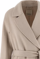 Beige Virgin Wool Coat 3