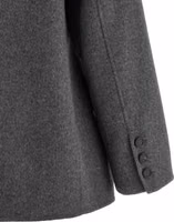 Gray Virgin Wool Blazer 4