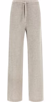 Beige Wool Casual Pants 1