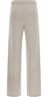 Beige Wool Casual Pants 2