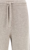 Beige Wool Casual Pants 3