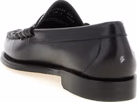 Brown Cowhide Slip-On Loafers 3