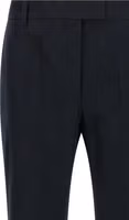 Blue Cotton Flared Pants 3