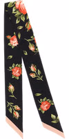 Black Silk Foulard 2