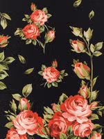 Black Silk Foulard 3