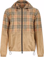 Beige Viscose Shell Jacket 1