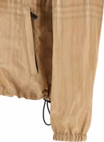 Beige Viscose Shell Jacket 4