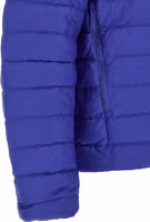 Blue Polyamide Full-Length Jacket 4