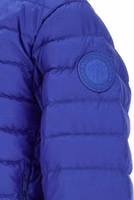 Blue Polyamide Full-Length Jacket 5