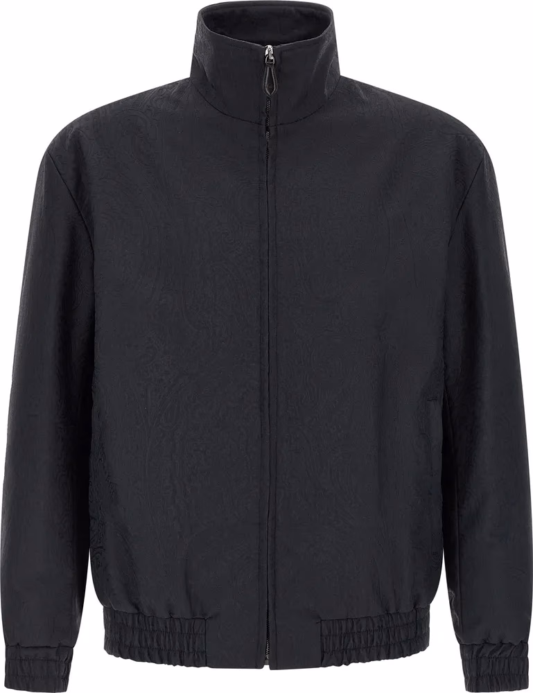 Blue Polyamide Jacket