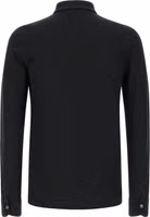 Black Cotton Polo Shirt 2