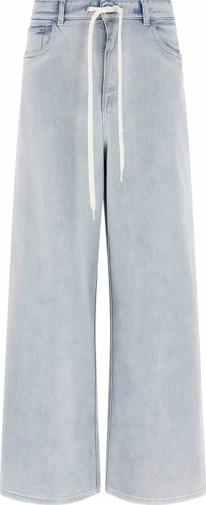 Blue Cotton Jeans Denim