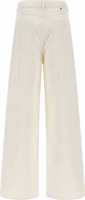 White Cotton Boyfriend Jeans 2