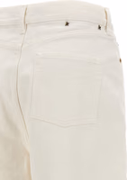 White Cotton Boyfriend Jeans 4