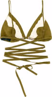 Bicolor Silk Bra 2