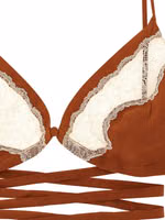 Brown Silk Bra 3