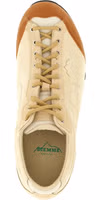 Beige Leather Athletic Sneakers 4