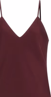 Bordeaux Polyester Midi Dress 3