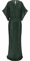 Bicolor Polyester Long Dress 2