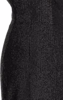 Black Polyester Long Dress 4