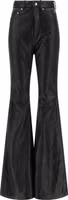 Black Lamb Leather Pants 1