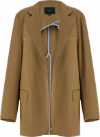 Beige Cotton Blazer 2