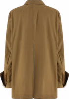 Beige Cotton Blazer 3