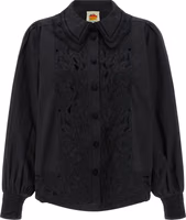 Black Cotton Blouse 1