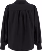 Black Cotton Blouse 2