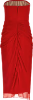 Multicolor Silk Midi Dress 2