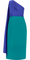 Multicolor Silk Midi Dress 2