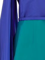Multicolor Silk Midi Dress 4